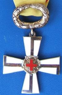 Крест Свободы Красный крест 1 степени, без мечей