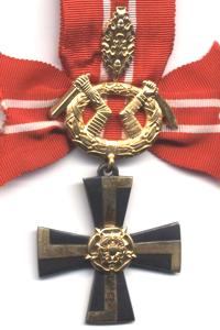 Крест Свободы III-класса за военные заслуги  с дубовыми листьями