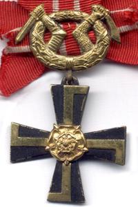 Крест Свободы III-класса за военные заслуги в военное время, 1918 года