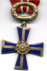 Крест Свободы III-класса за гражданские заслуги в военное время, 1918 года