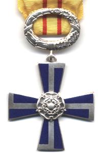 Крест Свободы IV-класса  для гражданских лиц, за военные заслуги в мирное время, 1941г