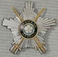 Звезда Командорского Знака ордена Финской Белой Розы I-кл с мечами