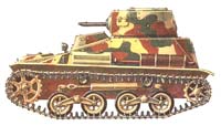 Малый танк «2594» («ТК»). 2-я отдельная легкая танковая рота, Китай, 1937 год