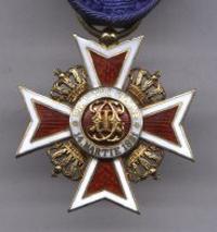 Офицерский Крест ордена Румынской Короны обр. 1932 г