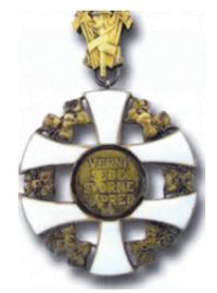 Большой крест ордена Словацкого Креста (реверс)