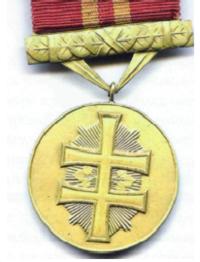 золотая медаль креста Победы